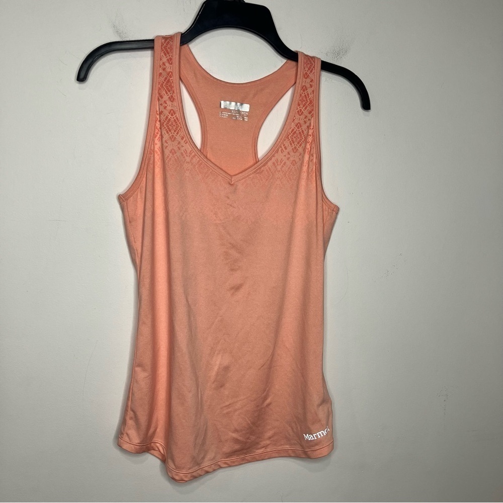 Marmot racerback tank top peach orange size XS‎